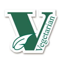 The Vegetarian Logo