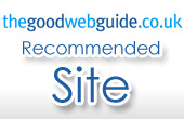 Recommended on thegoodwebguide.co.uk