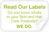 Read Our Lables